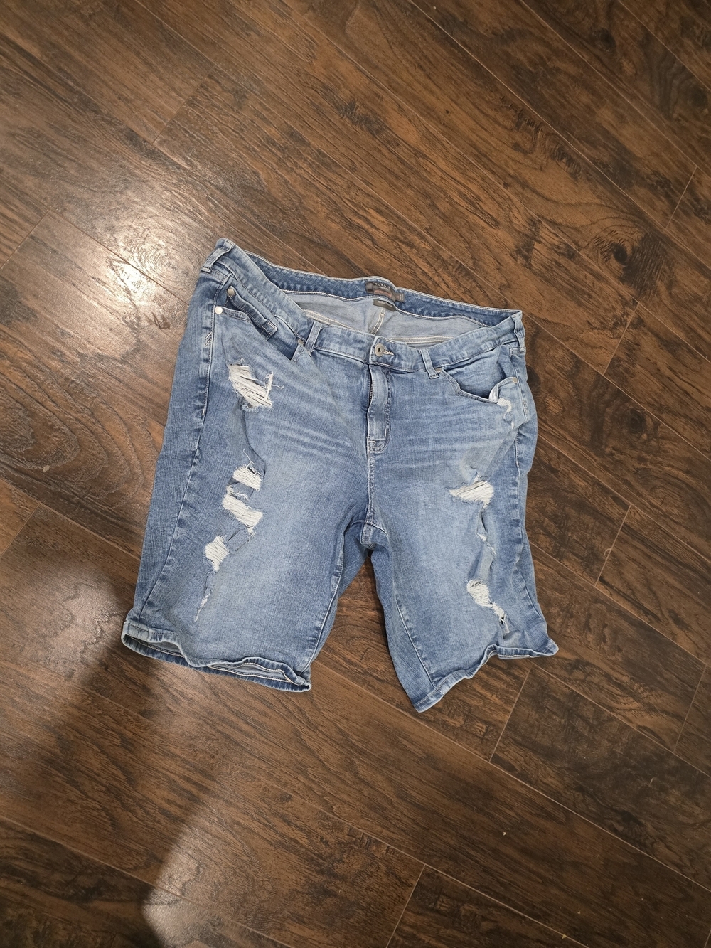 Torrid | Distressed Bermuda Shorts 22